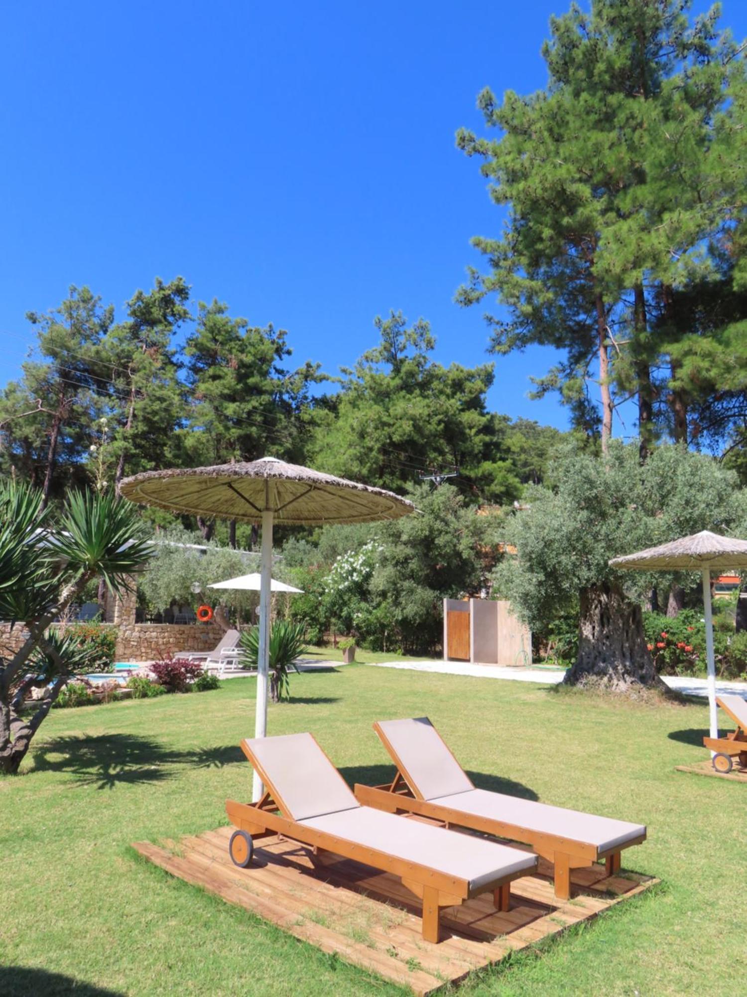 Aroma Beach Bungalows Limenas (Thasos) Exterior foto