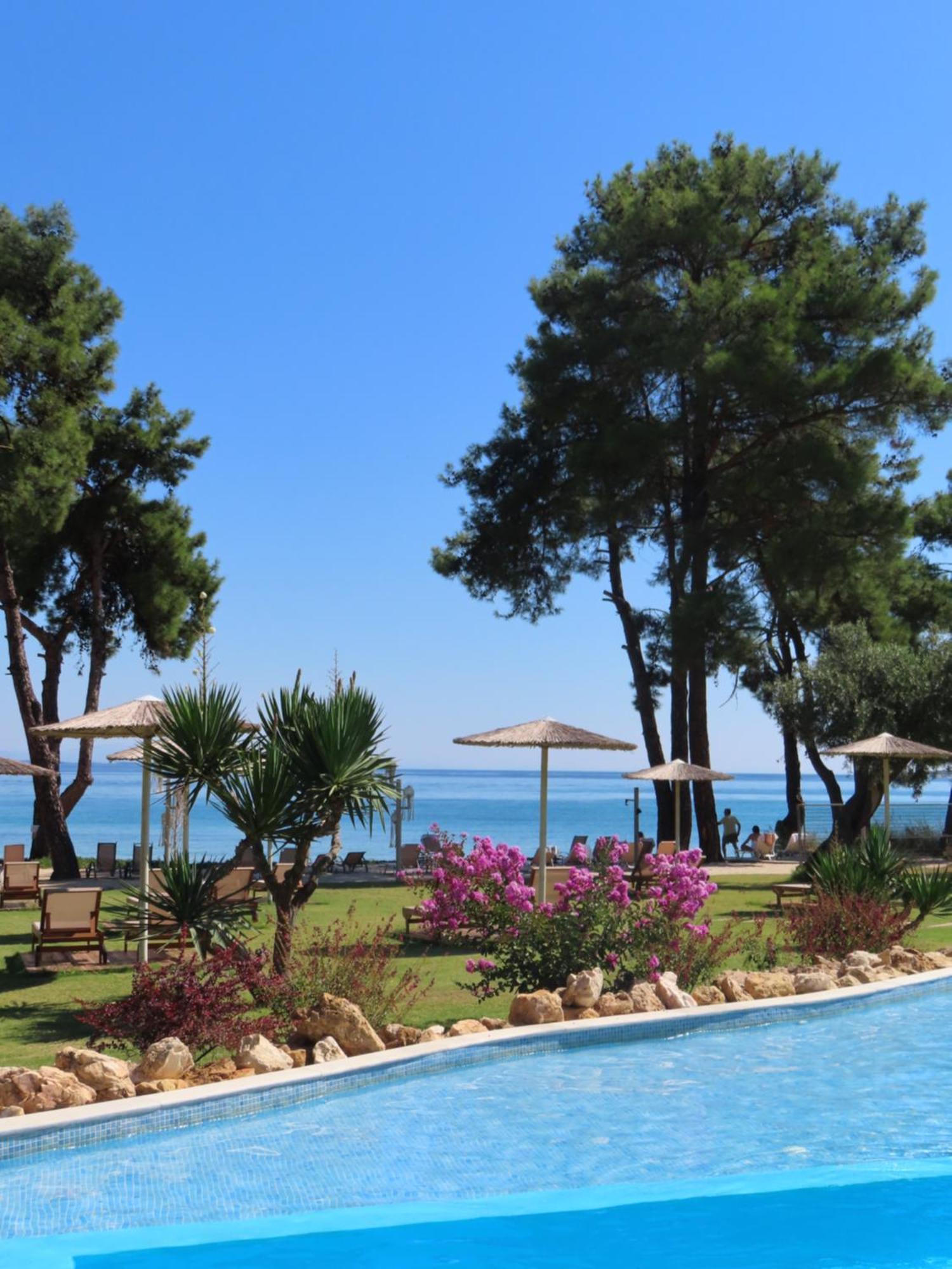 Aroma Beach Bungalows Limenas (Thasos) Exterior foto